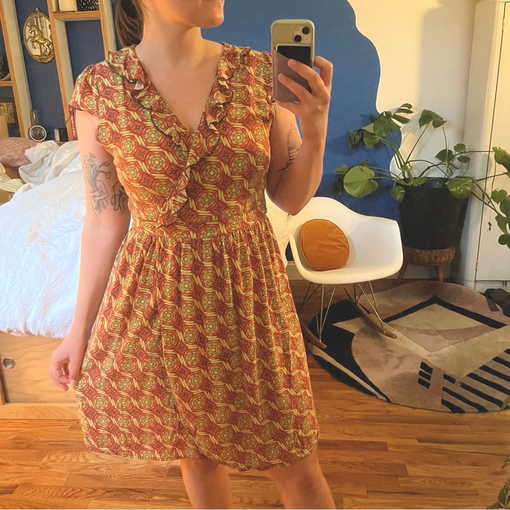 Matilda Jane pattered wrap dress